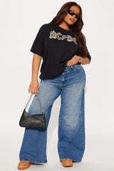 ACDC Camo Oversized Tee - Black