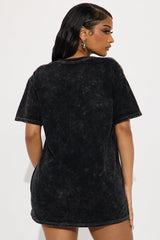 Sexyy Red Washed Oversized Tee - Black