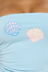 Summer Sets Tube Top - Light Blue