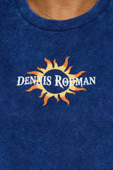 Vintage Dennis Rodman Washed Tee - Navy