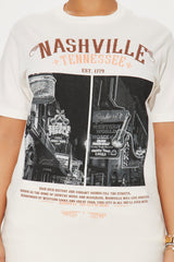 Western World Nashville Graphic Tee - Beige