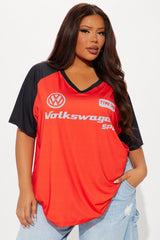 VW Volkswagen Jersey Tee - Red