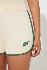 1997 Short Set - Cream/combo