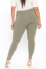 Running Around High Rise Legging - Olive