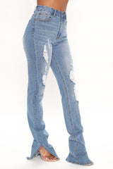 Tall Killing 'Em Kindly High Rise Jeans - Medium Blue Wash