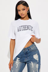Authentic Oversized Tee - White