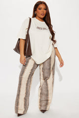 Boys Cry Girls Buy Tee - Natural
