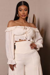We Should Be Pant Set - Ivory