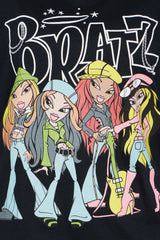 Bratz Squad Oversized Tee - Black