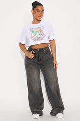 Rugrats Cropped Tee  - White