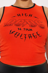 ACDC High Voltage Tank Top - Red