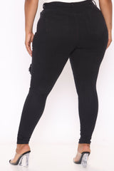 Glistening Jeans - Black
