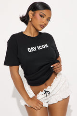 Gay Icon Tee - Black