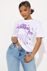 Oh Honey I'm Gay Tee - White