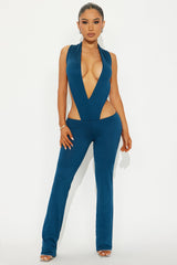 Dulce Double Lined Pant Set - Teal