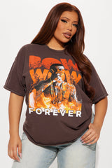 Bow Wow Forever Oversized Tee - Dark Brown