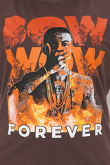 Bow Wow Forever Oversized Tee - Dark Brown