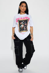 Eternal Beauty Graphic Tshirt - White