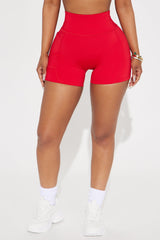Success Elevate Booty Short - Red