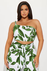 Secret Obsession Pant Set - Green/combo