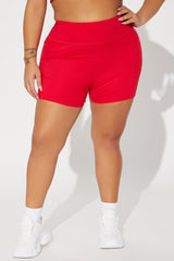 Success Elevate Booty Short - Red
