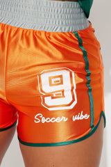 Sporty Mood Short Set - Orange/combo