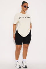 Fresh Oversized Tee  - Off White