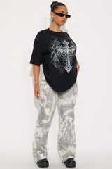 Flight & Faith Washed Tee - Black