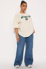 Reckless & Courageous Washed Tee - Off White