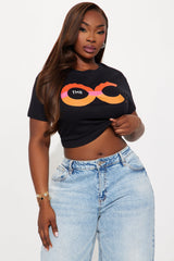 The OC Baby Tee - Black