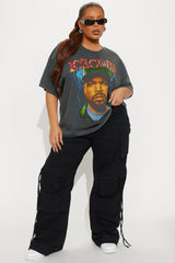 Ice Cube Jumbo Washed Oversized Tee - Black