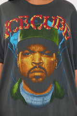 Ice Cube Jumbo Washed Oversized Tee - Black
