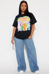 Yo Gabba Gabba Oversized Tee - Black