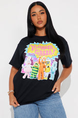 Yo Gabba Gabba Oversized Tee - Black