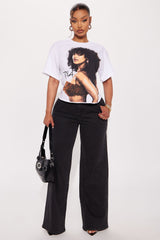Tyla Cropped Tee  - White