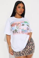Miami The Magic City Tee - White