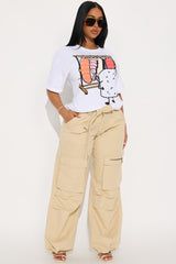 Sushi Drip Oversized Tee - White