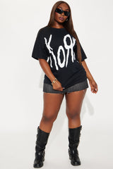 Korn Logo Tee - Black