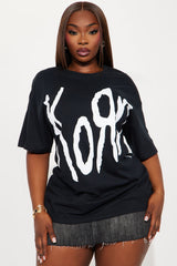 Korn Logo Tee - Black
