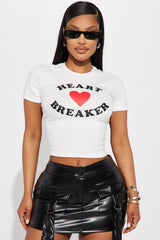 I Love Breaking Hearts Tee - White