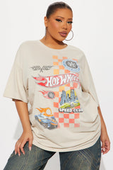 Hot Wheels For Life Tshirt - Cream
