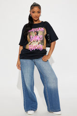 Break Some Rules Tee - Black