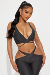 Risk Factor Pant Set - Charcoal