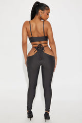Risk Factor Pant Set - Charcoal