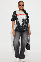 D.A.R.E  Bleach Tee - Black