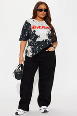 D.A.R.E  Bleach Tee - Black