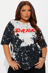D.A.R.E  Bleach Tee - Black