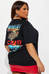 Camaro Multi Hit Oversized Tee - Black