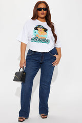 Jasmine Multi Hit Tee - White