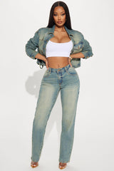 All My Life Tinted Carpenter Jeans - Vintage Wash